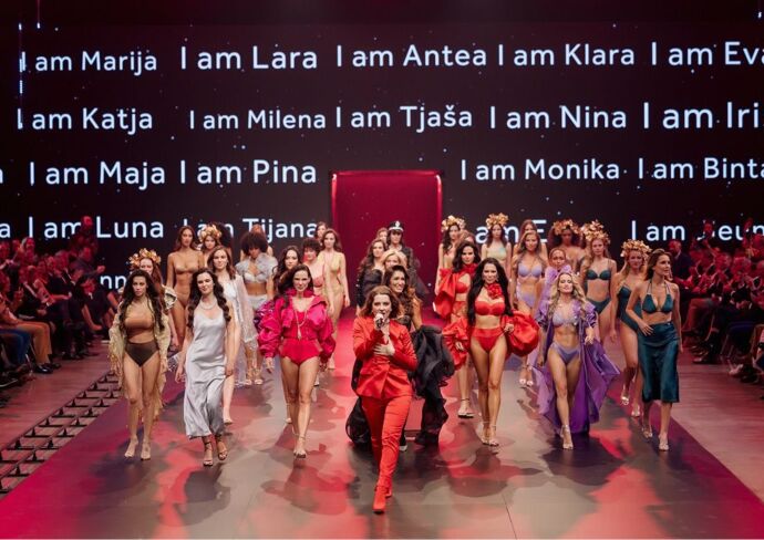 Modespektakel zum 70. Jubiläum