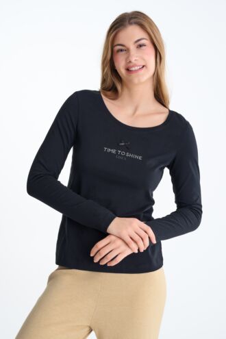 Shirt mit langen &Auml;rmeln &raquo;Lovely&laquo;
