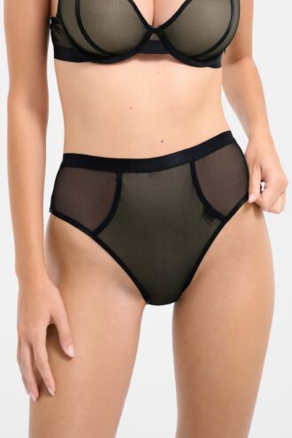 High-Waist Slip »Mesh«