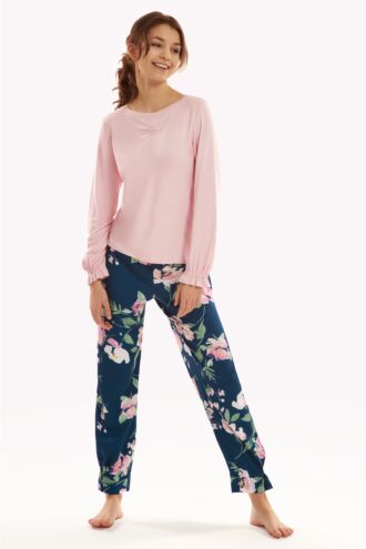 Pyjama mit Langarmshirt »Kasia«