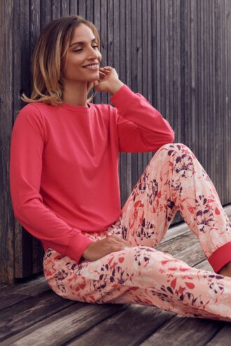 Pyjama mit Schlafshirt und Hose »Ocean«