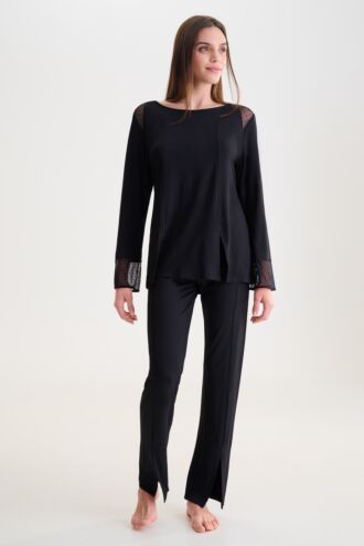 Pyjama mit Tunika und Hose »Roxanne«