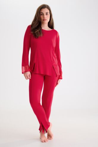 Pyjama mit Tunika und Hose »Roxanne«