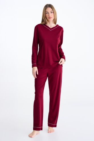 Pyjama mit Oberteil und Hose »Tara«