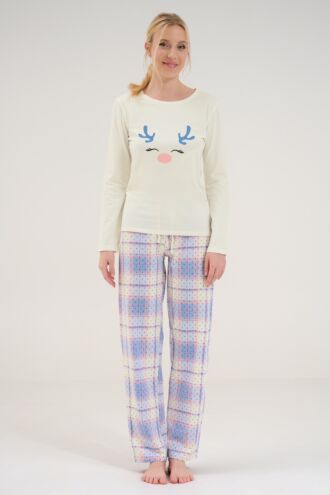 Pyjama mit Schlafshirt und Hose »Holiday«